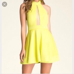 Halter skater dress